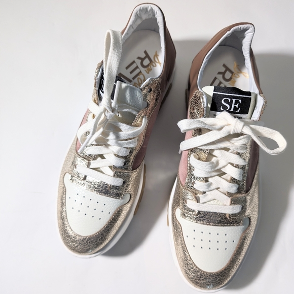 Sam Edelman Jojo rose and gold sneaker sz. 10. NWOT - Picture 10 of 10